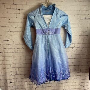 Disney store frozen 2 Elsa princess dress size 5/6